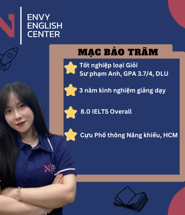 IELTS TEACHER - MẠC BẢO TRÂM