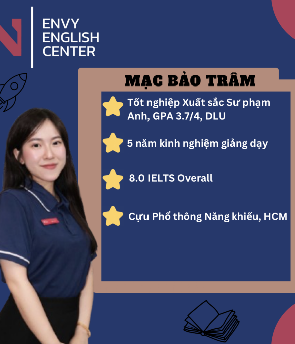 IELTS TEACHER - MẠC BẢO TRÂM