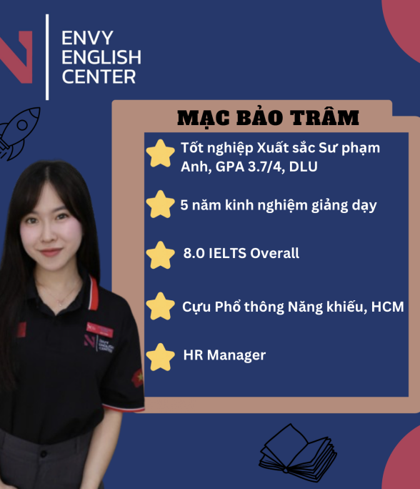 IELTS TEACHER - MẠC BẢO TRÂM