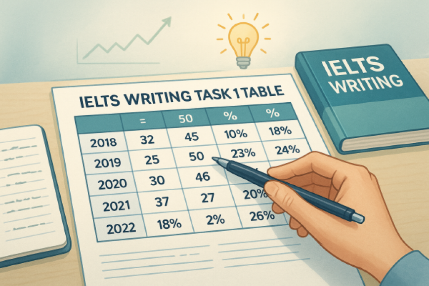 Kinh Nghiệm Luyện Viết IELTS Writing Task 1 & 2 – Bí Quyết Band Cao