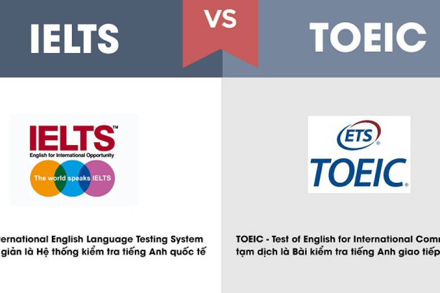IELTS vs TOEIC: So sánh toàn diện để không chọn sai lối đi