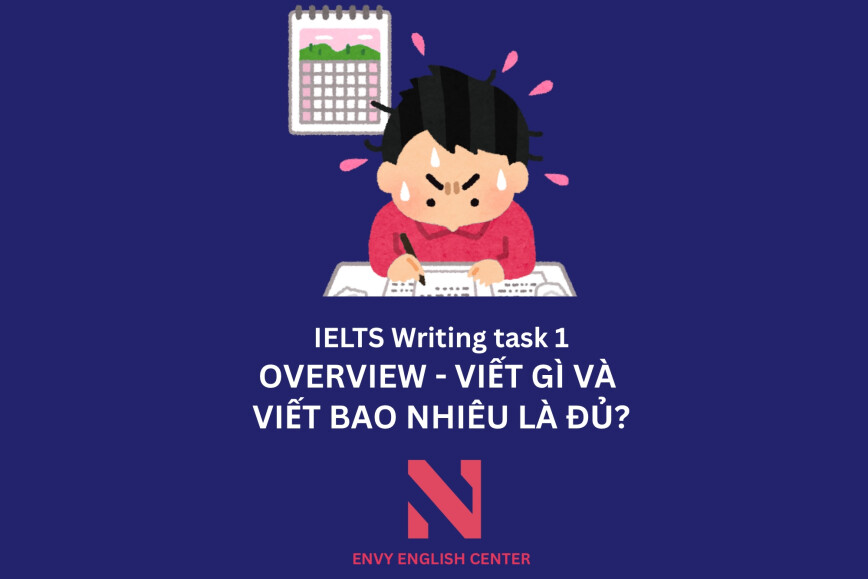 Cách viết đoạn tổng quát (Overview) đạt điểm cao trong IELTS Writing Task 1