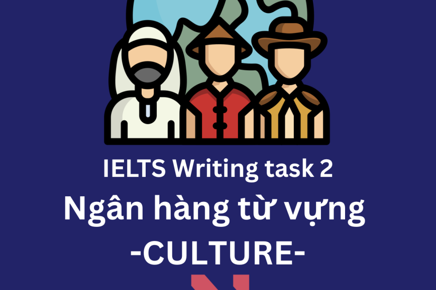 IELTS Writing Task 2 Ngân hàng từ vựng chủ đề Culture - Văn hoá