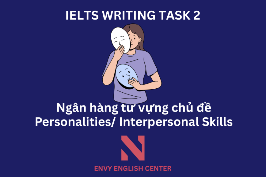 IELTS Writing Task 2: Ngân hàng từ vựng chủ đề Personality & Interpersonal Skills