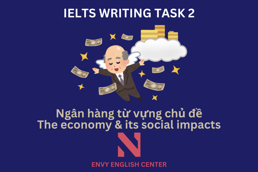 IELTS Writing Task 2: Ngân hàng từ vựng chủ đề - The economy & its social impacts