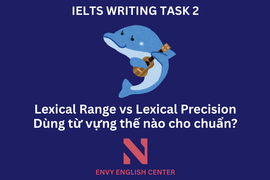 IELTS Writing: Range vs Lexical Precision - Dùng từ vựng thế nào cho chuẩn?