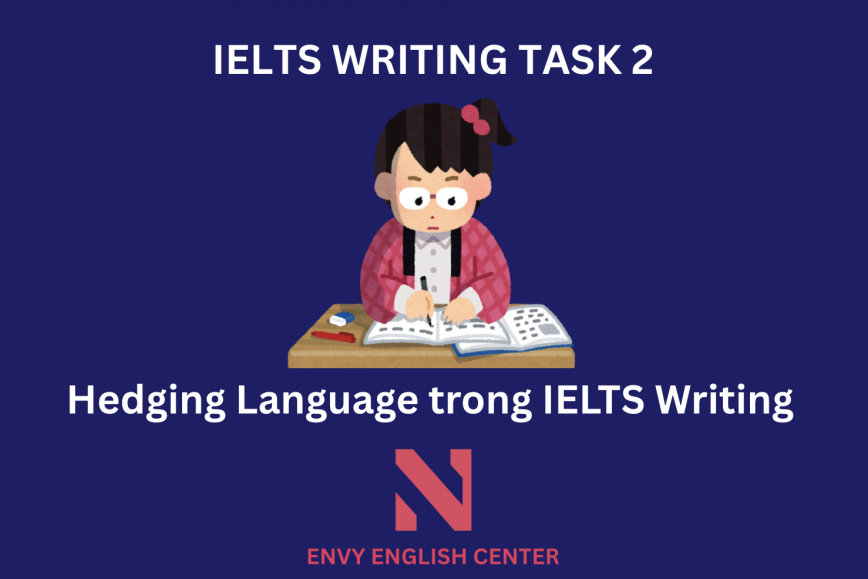 Hedging Language trong IELTS Writing: Chiến lược ngôn ngữ giúp bài viết thuyết phục và học thuật hơn