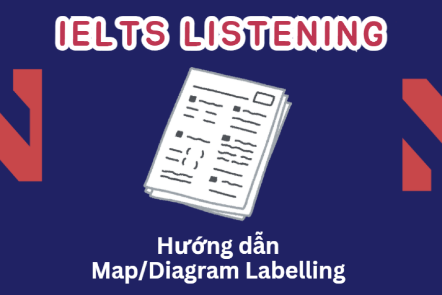 Hướng dẫn làm bài Map/Diagram Labelling trong IELTS Listening