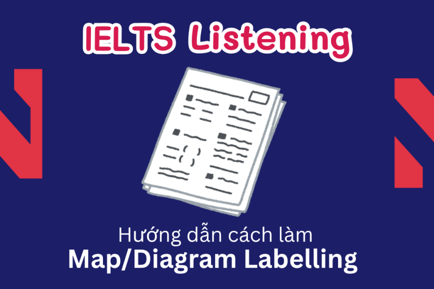 Hướng dẫn làm bài Map/Diagram Labelling trong IELTS Listening