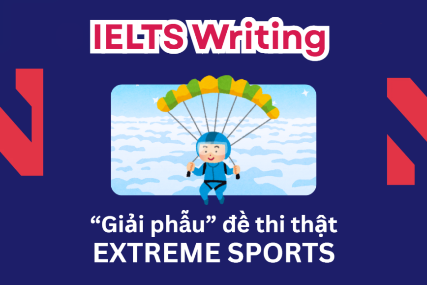 IELTS Writing Practice: Some people believe that extreme sports like skydiving and skiing are too dangerous and should therefore be prohibited. Do you agree or disagree with this belief?