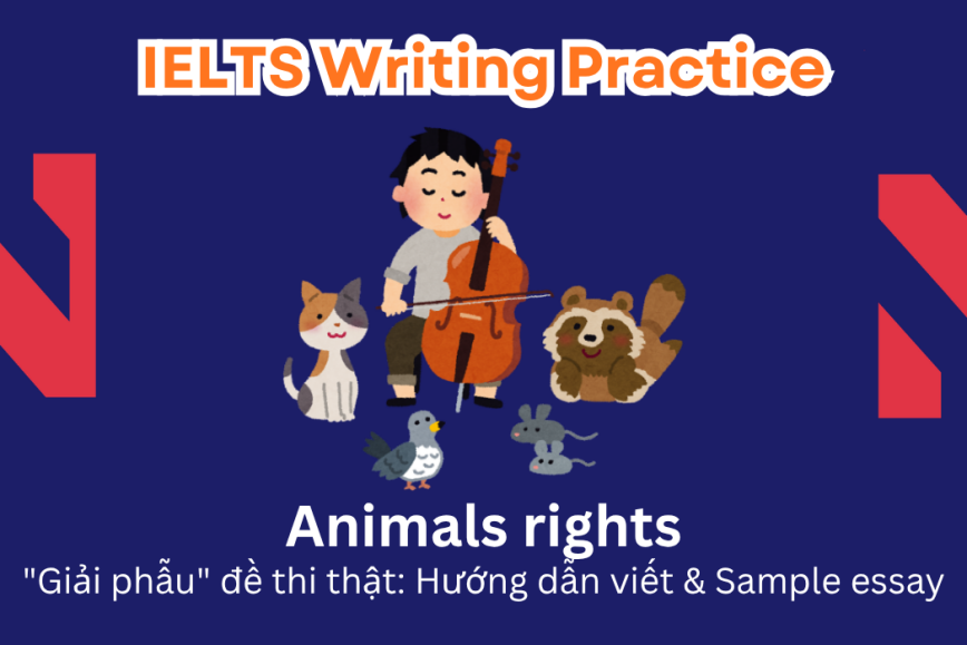 IELTS Writing Practice: In today’s world, the use of animals for food or other products, like medicine or clothing, is no longer necessary. Do you agree or disagree with this belief?
