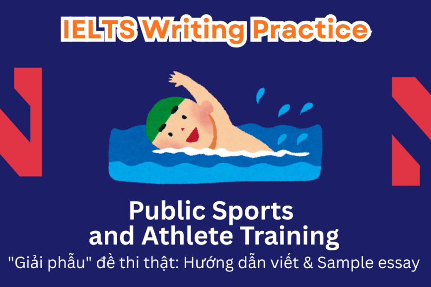 IELTS Writing Practice: Some people believe governments should build more sports facilities for the training of top athletes. Others... Consider both viewpoints and provide your own opinion.