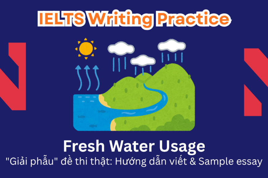 IELTS Writing Practice: Some people think the government should strictly control the supply of fresh water, while others say we can use as much water as we want. Discuss both, give opinion.