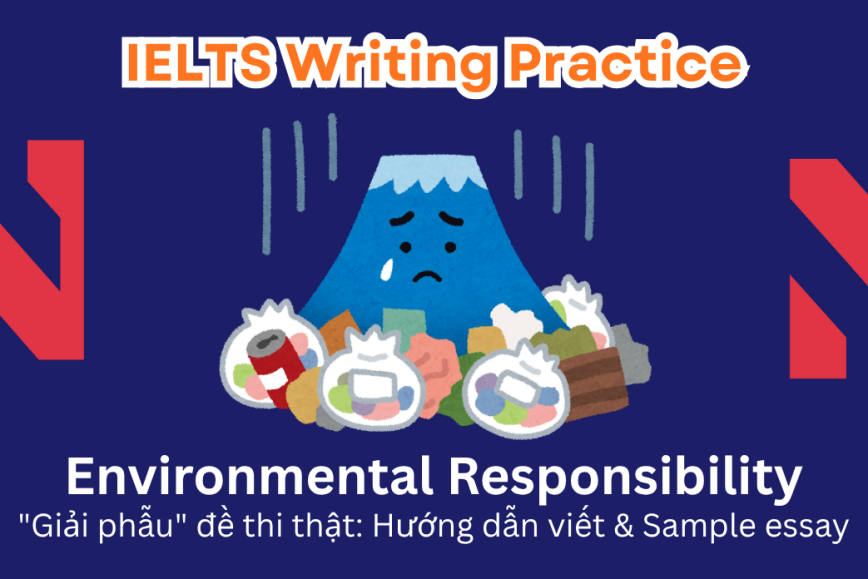 IELTS Writing Practice: People on their own can’t do much to improve the environment. In contrast, only governments and big companies can make real changes. Do you agree or disagree?