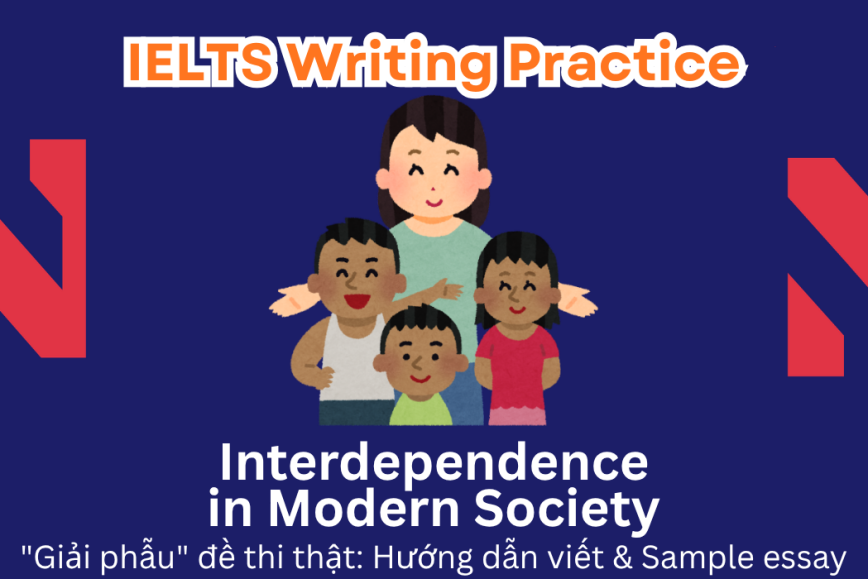 IELTS Writing Practice: Some people think individuals in contemporary society are relying more on each other, whereas others feel they are becoming less dependent.  Discuss both views