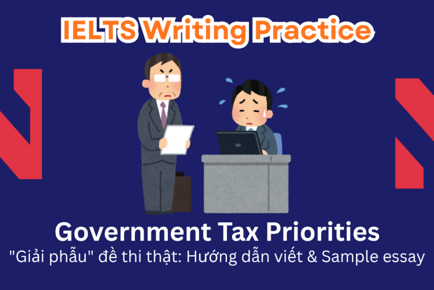 IELTS Writing Practice: Some argue that governments should allocate tax revenue primarily to healthcare, while others believe there are more pressing areas that need funding.  Discuss both